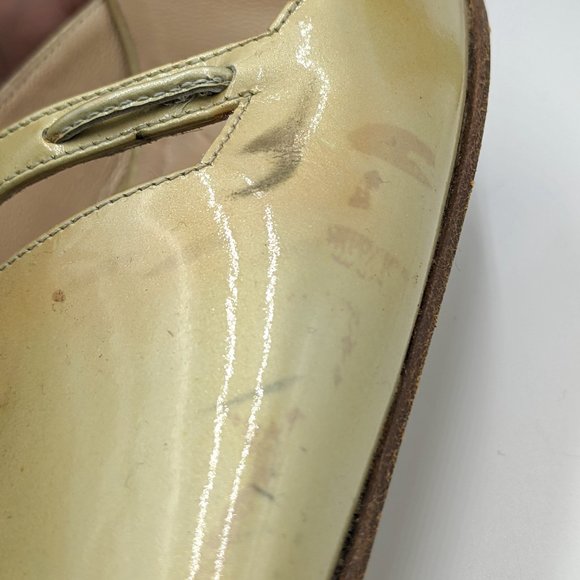 Louis Vuitton Patent Leather Slingbacks - Picture 7 of 8